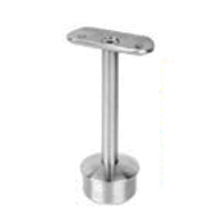 Support rampe fixe A4 brillant 304 Int�rieur Support pour poteau Support fixe 10-011B-16M