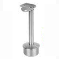 Support rampe angle A2 satin� 304 Int�rieur Support pour poteau Support fixe 10-040B-04S