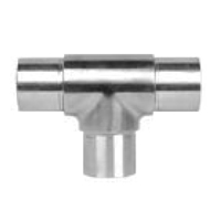 T� � coller inox A2 satin� 304 int�rieur Raccords pour tube Connecteur � coller 17-040B-04S