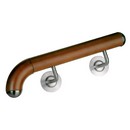 Main courante bois 50 mm teint�e noyer Diam�tre 50 mm Main courante en bois H�tre teint� noyer 6600