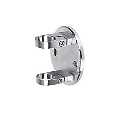 Support lat�ral platine � collier pour tube A4 �42,4mm ext�rieur